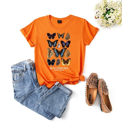Butterflies In My Stomach Aesthetic Unisex T-Shirt - Wnkrs