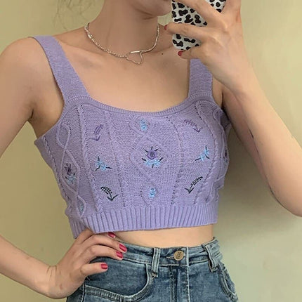 Women's Floral Embroidery Top - Wnkrs
