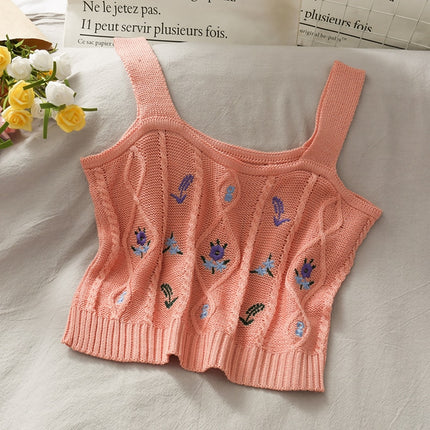 Women's Floral Embroidery Top - Wnkrs
