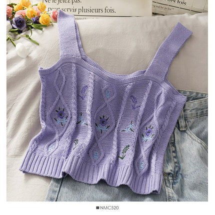 Women's Floral Embroidery Top - Wnkrs