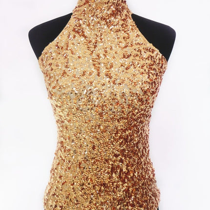 Luxury Sleeveless Sequined Women's Top - Wnkrs
