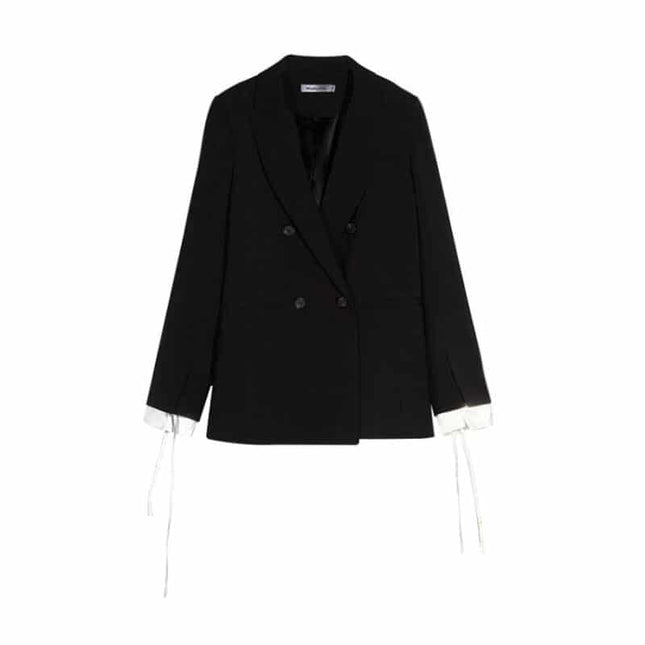 Women Black Tailored Blazer - Wnkrs