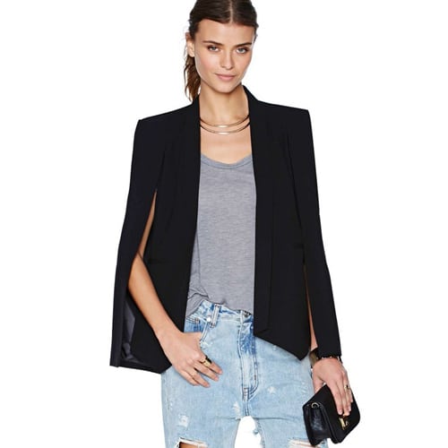 Women's Slit Sleeved Blazer - Wnkrs