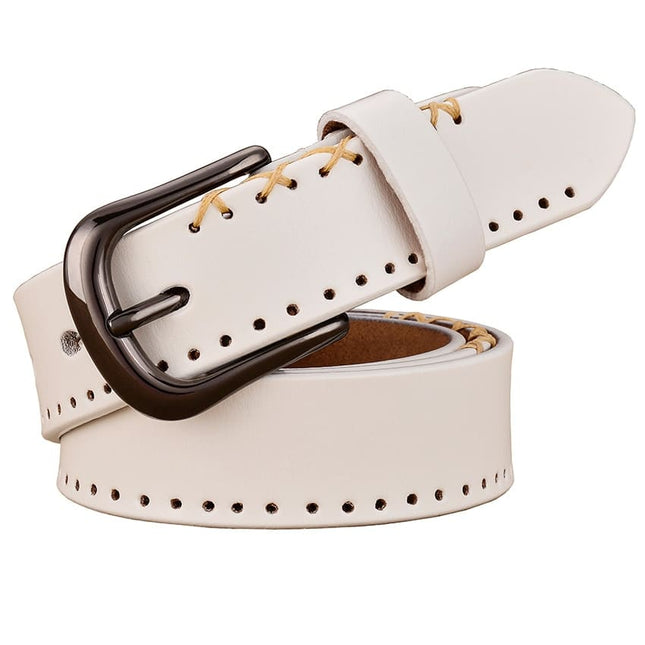 Women's Long Leather Belt - Wnkrs