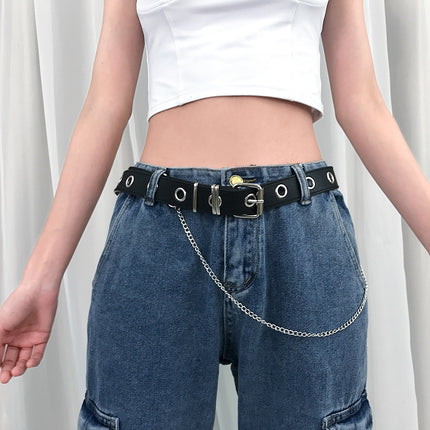 Women's Rivet Eco-Leather Belt - Wnkrs