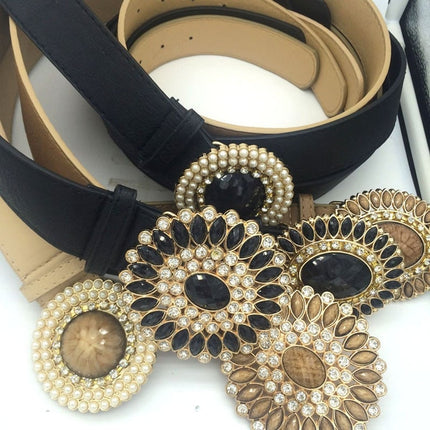 Women's Vintage Gold Waist Belt - Wnkrs