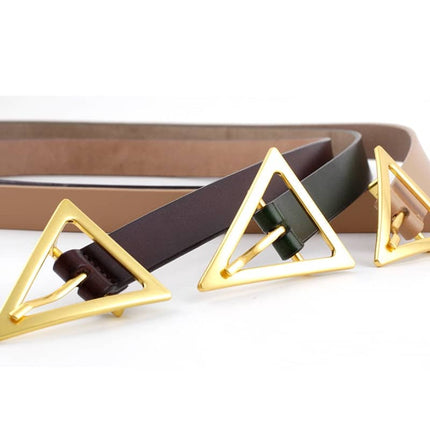 Women's Triangle Buckle Belt - Wnkrs