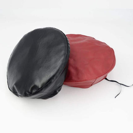 90s Retro Style Leather Women's Beret Hat - wnkrs