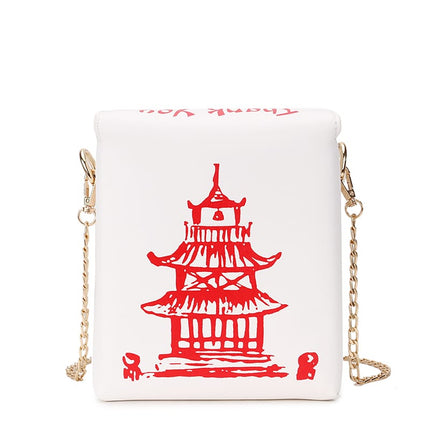 Women's Asian Themed Shoulder Bag - Wnkrs