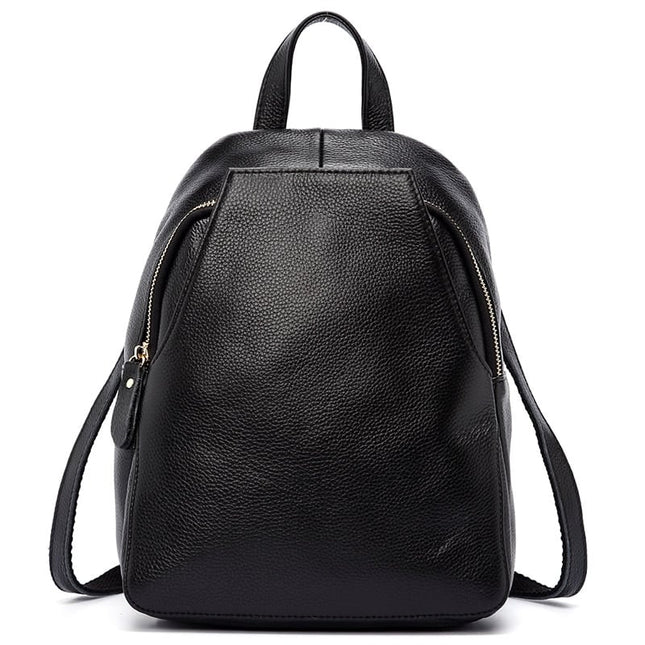 Fashionable Women's Genuine Leather Backpack - Wnkrs