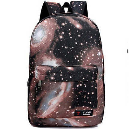 Casual Galaxy Universe Printed Backpack - Wnkrs