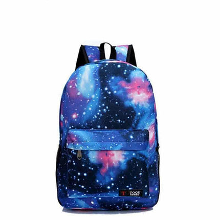 Casual Galaxy Universe Printed Backpack - Wnkrs