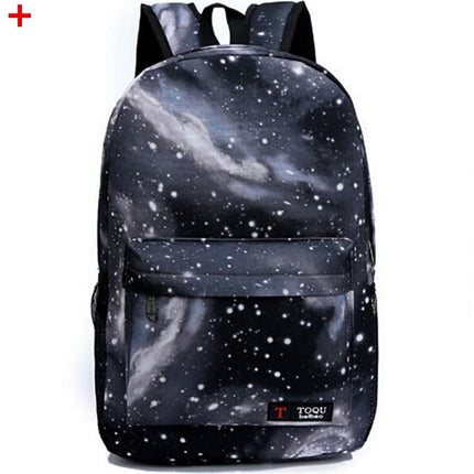 Casual Galaxy Universe Printed Backpack - Wnkrs