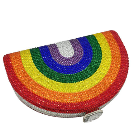 Women's Crystal Rainbow Clutch - Wnkrs