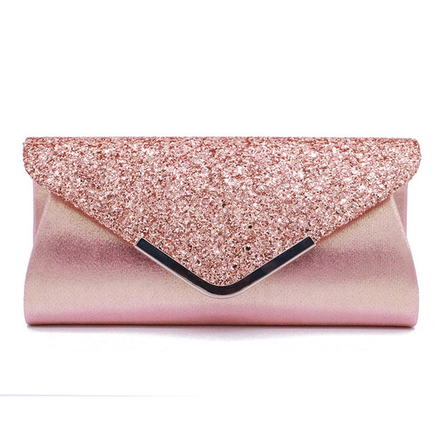 Glitter Evening Clutch Purse - Wnkrs