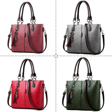 Women's Handbag with Zipper Closure - Wnkrs