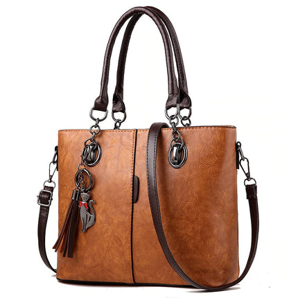 Women's Handbag with Zipper Closure - Wnkrs