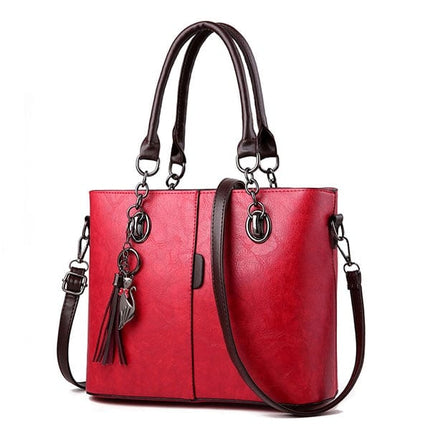 Women's Handbag with Zipper Closure - Wnkrs