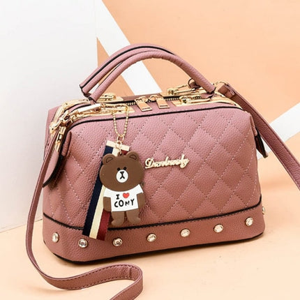 Women's Kawaii Design Quilted Handbag - Wnkrs