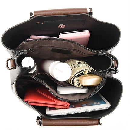 Women's Genuine Leather Handbag - Wnkrs