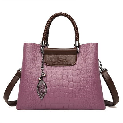 Women's Genuine Leather Handbag - Wnkrs