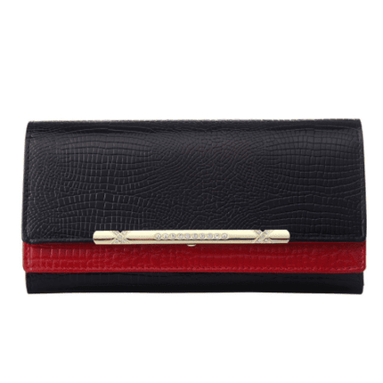 Luxurious Artificial Crocodile Leather Women’s Wallet - Wnkrs