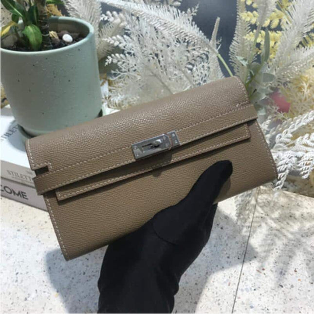 Elegant Bright Color Cowhide Women’s Wallet - Wnkrs