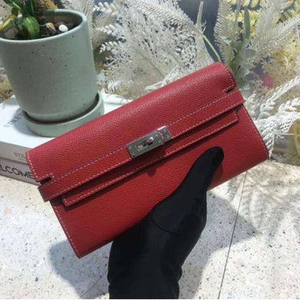 Elegant Bright Color Cowhide Women’s Wallet - Wnkrs