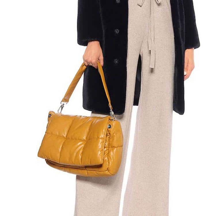 Women's Soft Pillow Shaped Shoulder Bag