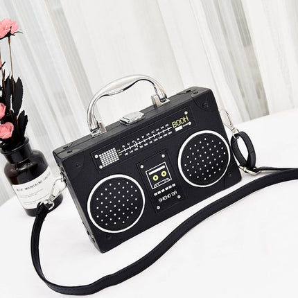 Women's Retro Radio Box  Bag - Wnkrs