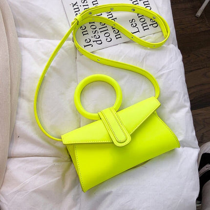 Women's Fluorescent Color Mini  Crossbody Bag - Wnkrs