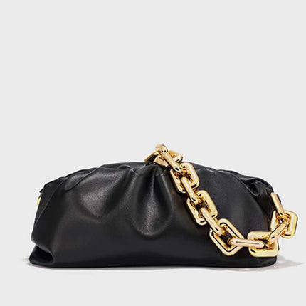 Women's Oversized Chain Shoulder Bag - Wnkrs