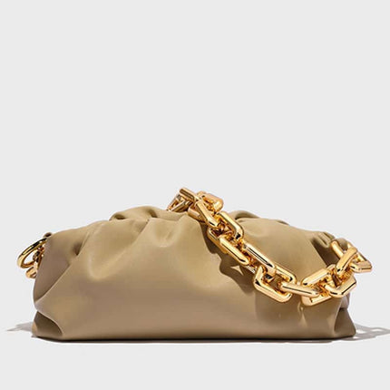 Women's Oversized Chain Shoulder Bag - Wnkrs