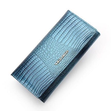 Alligator Patent Leather Women's Wallet - wnkrs