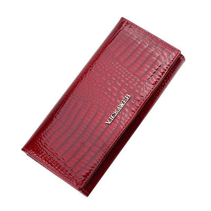 Alligator Patent Leather Women's Wallet - wnkrs