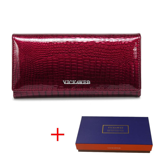 Alligator Patent Leather Women's Wallet - wnkrs