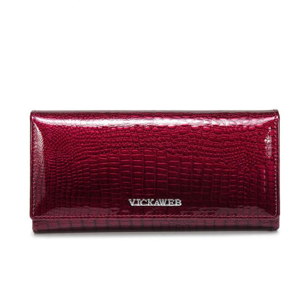 Alligator Patent Leather Women's Wallet - wnkrs