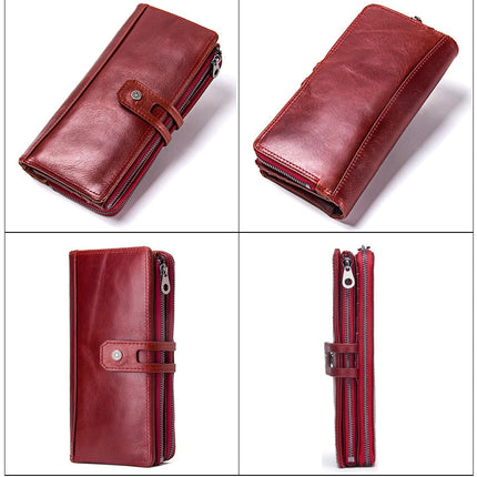 Spacious Genuine Leather Wallet for Women - Wnkrs