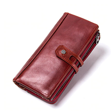 Spacious Genuine Leather Wallet for Women - Wnkrs