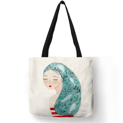 Whale Print Tote Bag - Wnkrs