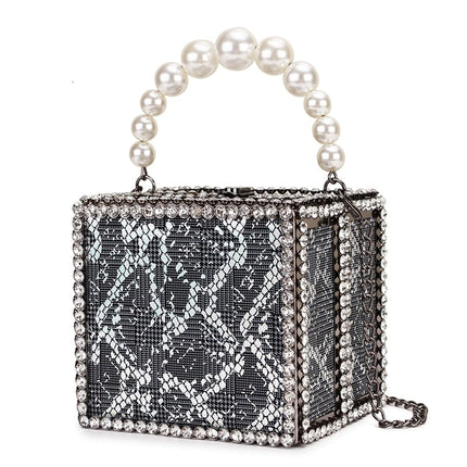 Women's Beaded Box Shoulder Bag - Wnkrs