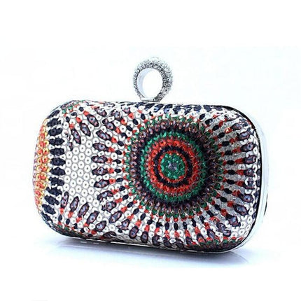 Women's Boho Style Crystal Clutch - Wnkrs