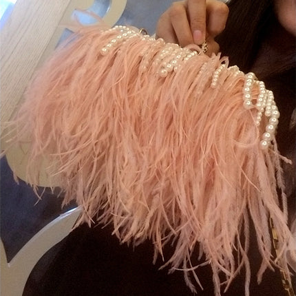 Women's Luxury Fur Clutch Bag - Wnkrs