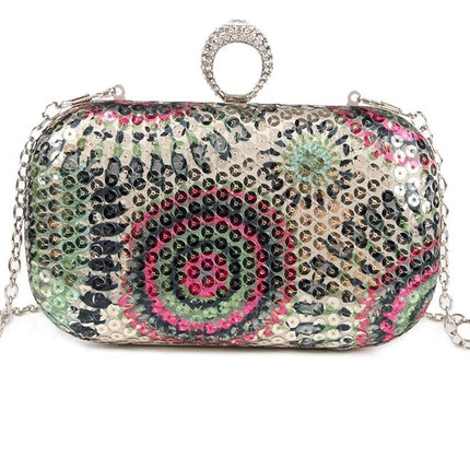 Women's Boho Style Crystal Clutch - Wnkrs