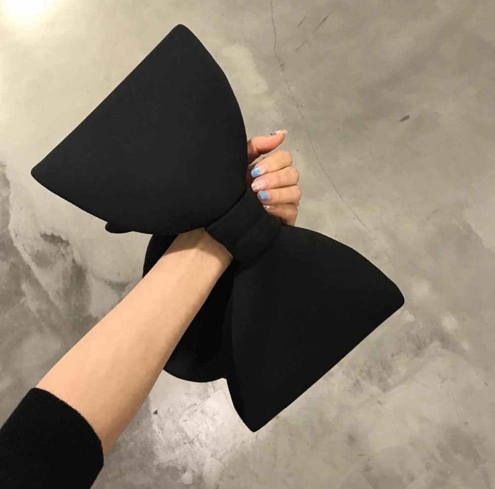 Women's Elegant Bow Shaped Clutch