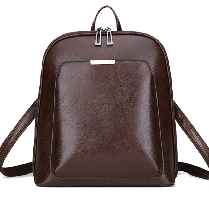 Vintage Women's Genuine Leather Backpack