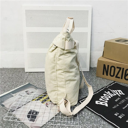 Casual Drawstring Backpack for Women - Wnkrs