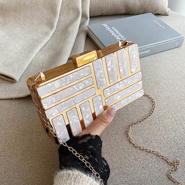 Women's Rectangular Evening Clutch - Wnkrs