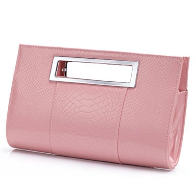 Women's PU Leather Alligator Design Clutch - Wnkrs