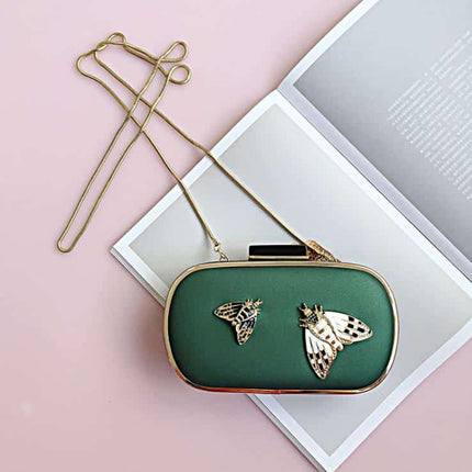 Women's Moth Design Clutch - Wnkrs